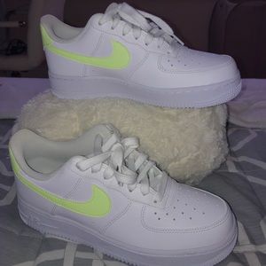 New Neon Air Force 1s